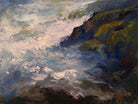 Cliff View by Sheila Finch on GIANT ART - landscapes seascapes seascapes