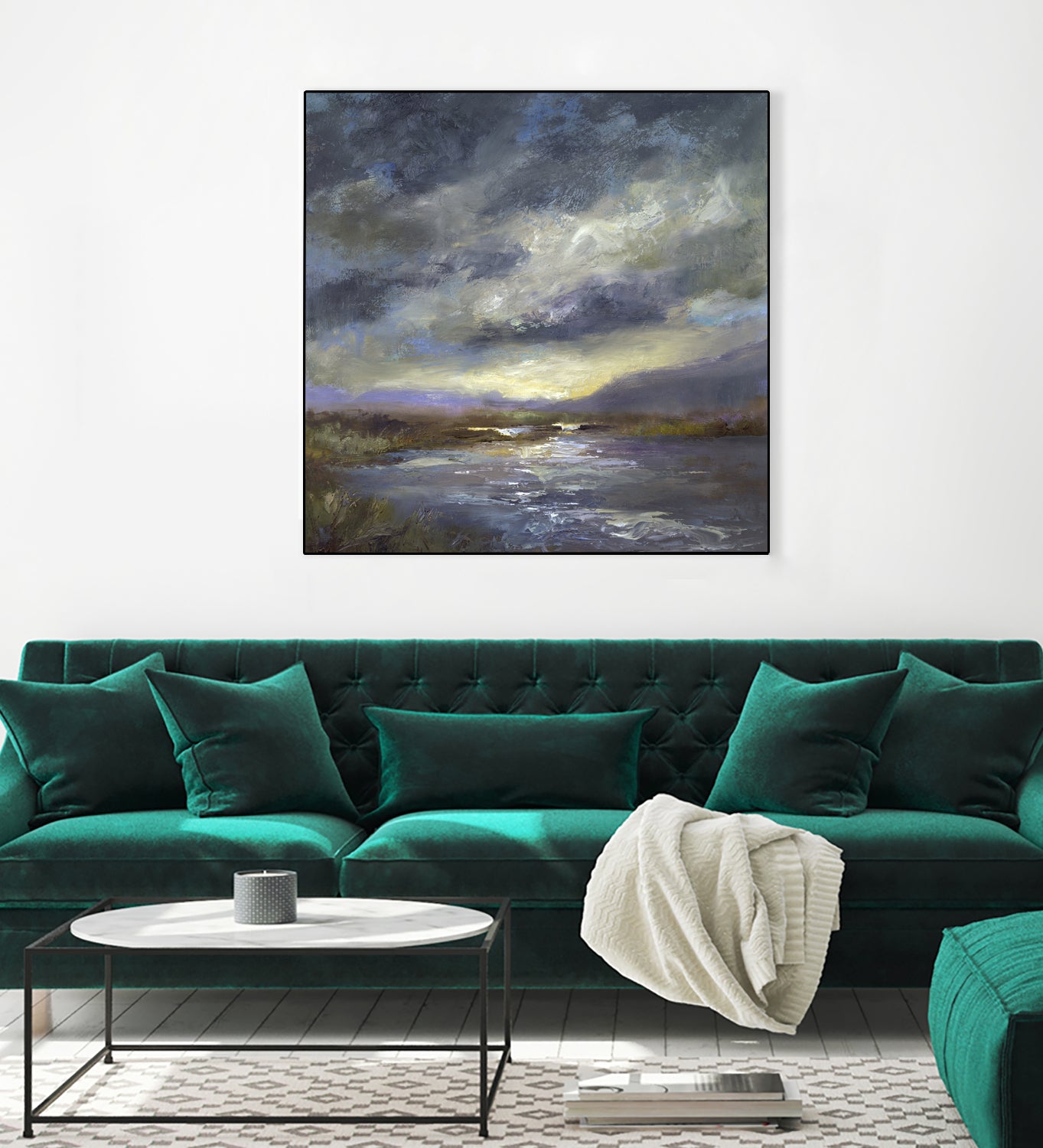 Flood by Sheila Finch on GIANT ART - landscapes seascapes seascapes