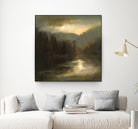 Nocturne in Gold by Sheila Finch on GIANT ART - landscapes seascapes lakes rivers