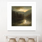 Nocturne in Gold by Sheila Finch on GIANT ART - landscapes seascapes lakes rivers