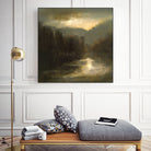 Nocturne in Gold by Sheila Finch on GIANT ART - landscapes seascapes lakes rivers