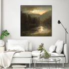 Nocturne in Gold by Sheila Finch on GIANT ART - landscapes seascapes lakes rivers