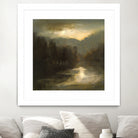 Nocturne in Gold by Sheila Finch on GIANT ART - landscapes seascapes lakes rivers