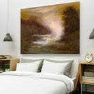 Waterfall Mist by Sheila Finch on GIANT ART - landscapes seascapes lakes rivers