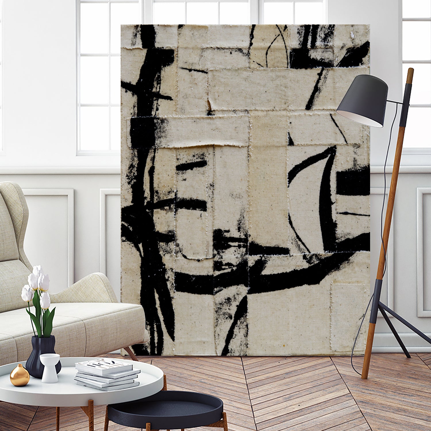 Strip Search by Erin Ashley on GIANT ART - abstract fractals collages