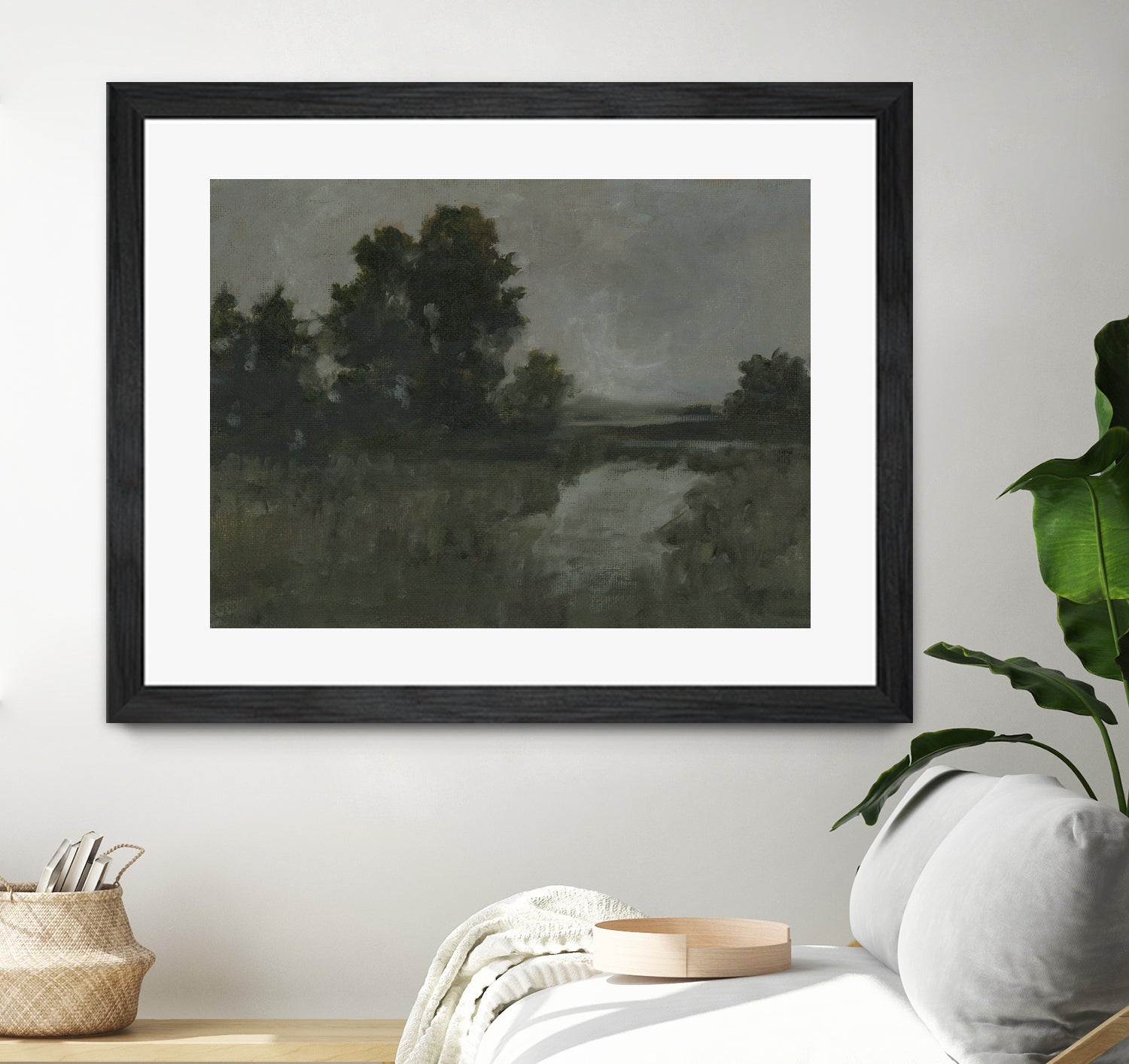 Moody Marsh I by Ethan Harper on GIANT ART - landscapes seascapes countryside