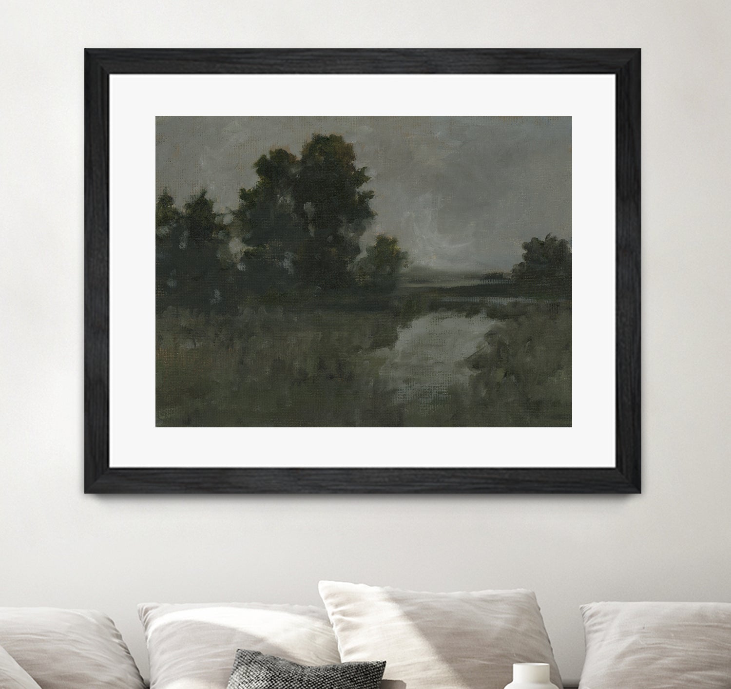 Moody Marsh I by Ethan Harper on GIANT ART - landscapes seascapes countryside