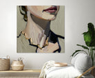 Golden Poise II by Paula Freeman on GIANT ART - figurative fashion womens