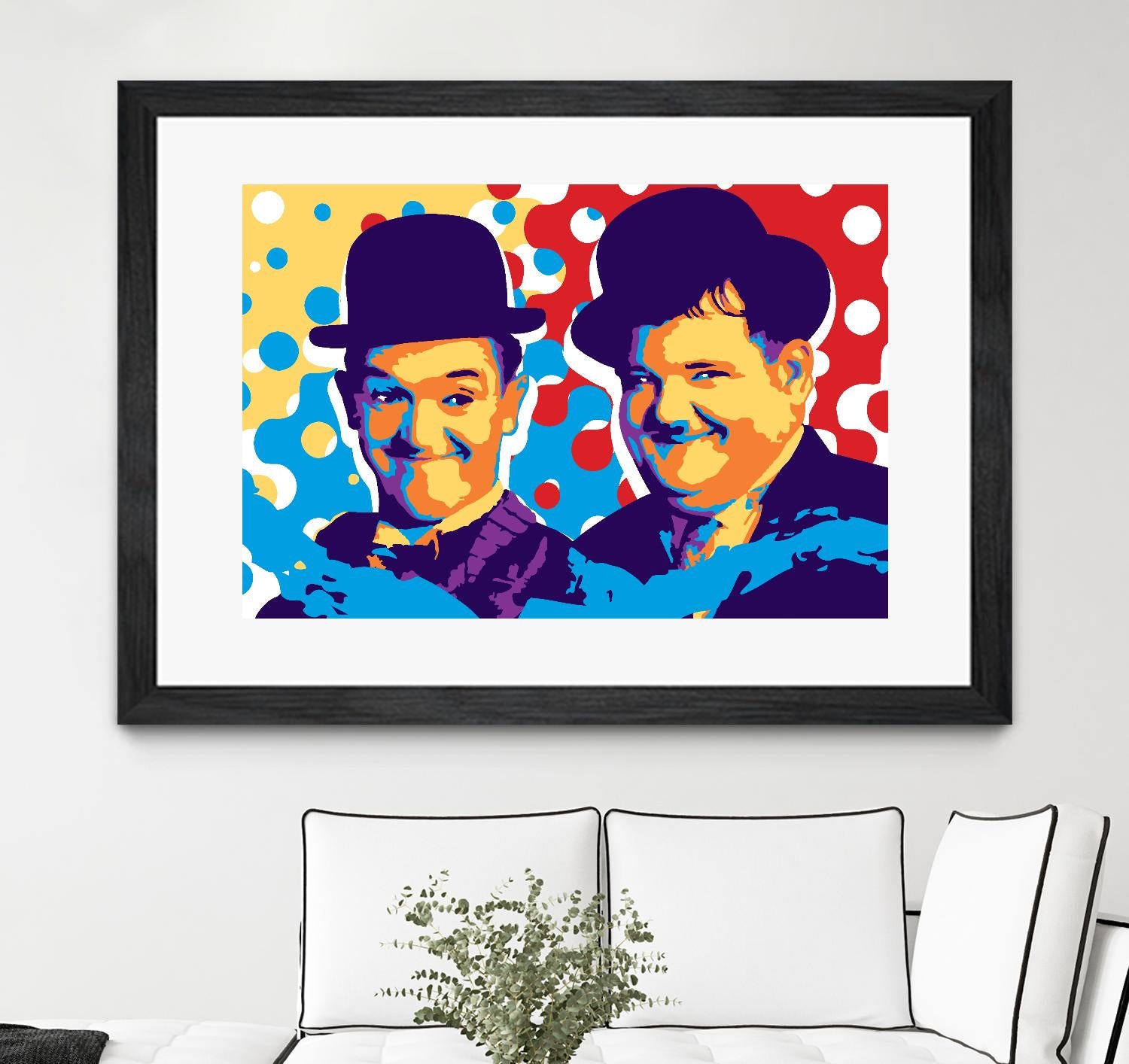 L&H by Ray Lengelé on GIANT ART - blue street art movies