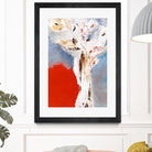 Salsa by Kathleen Cloutier on GIANT ART - red abstract tree
