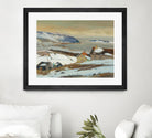 Baies St Paul II by Louis Tremblay on GIANT ART - beige landscape artistes du québec
