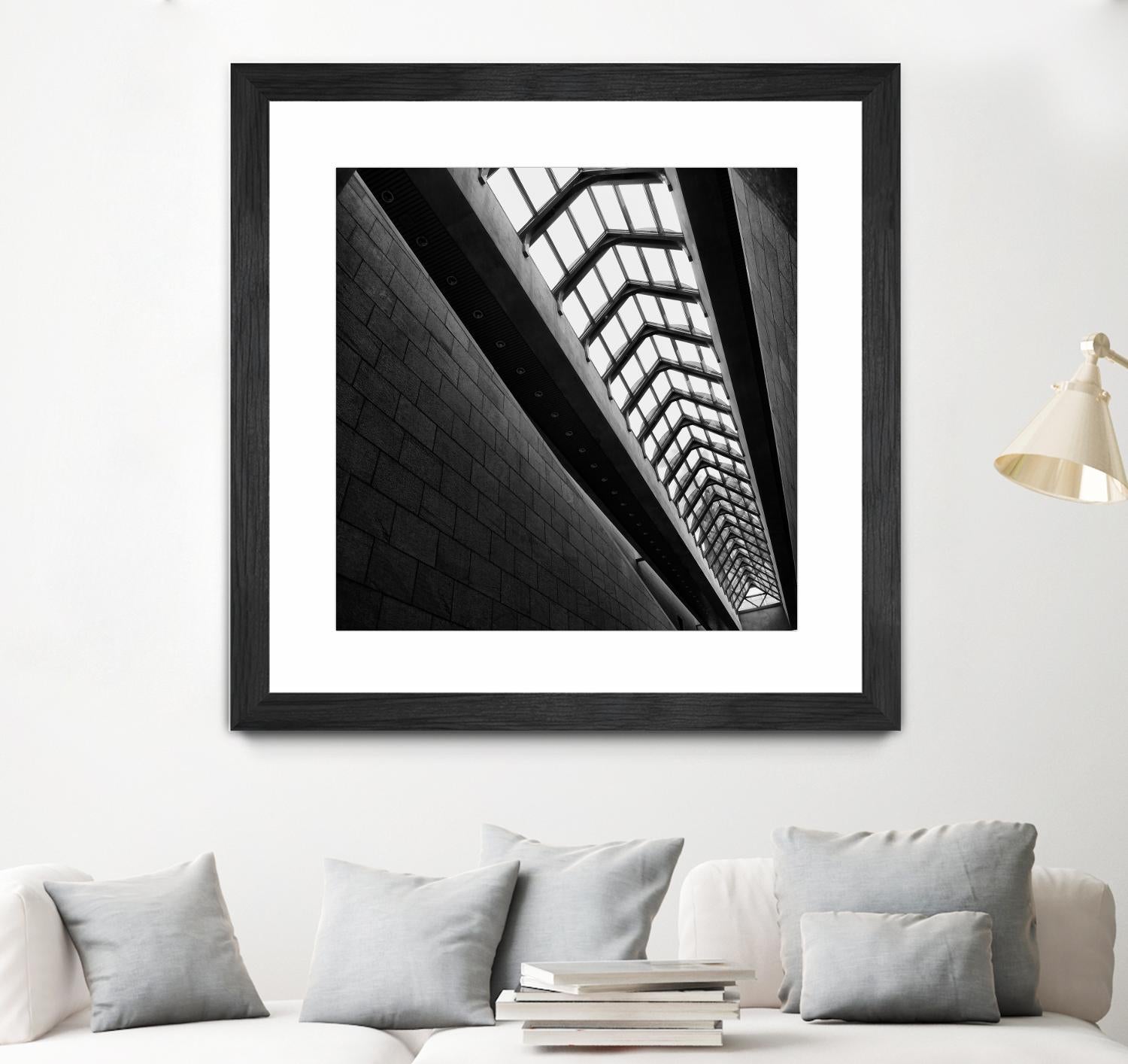 Urban line VI by Jean-François Dupuis on GIANT ART - white architectural