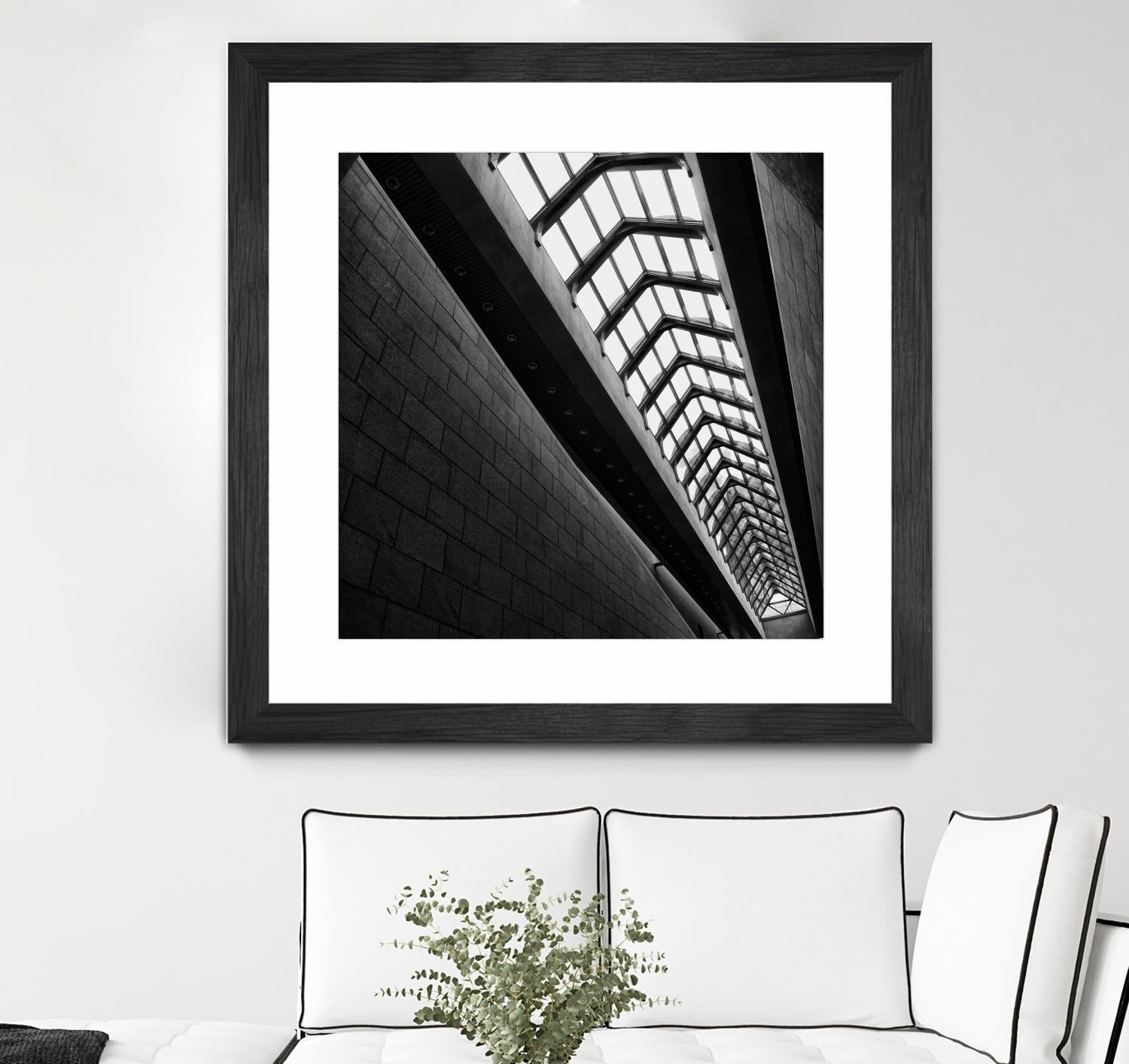 Urban line VI by Jean-François Dupuis on GIANT ART - white architectural