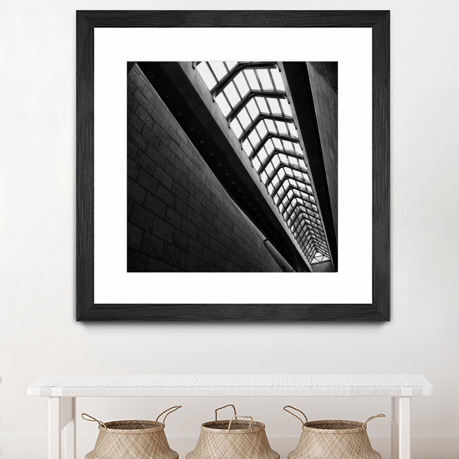 Urban line VI by Jean-François Dupuis on GIANT ART - white architectural