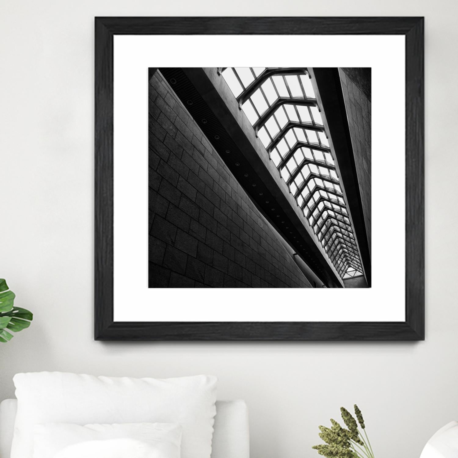 Urban line VI by Jean-François Dupuis on GIANT ART - white architectural