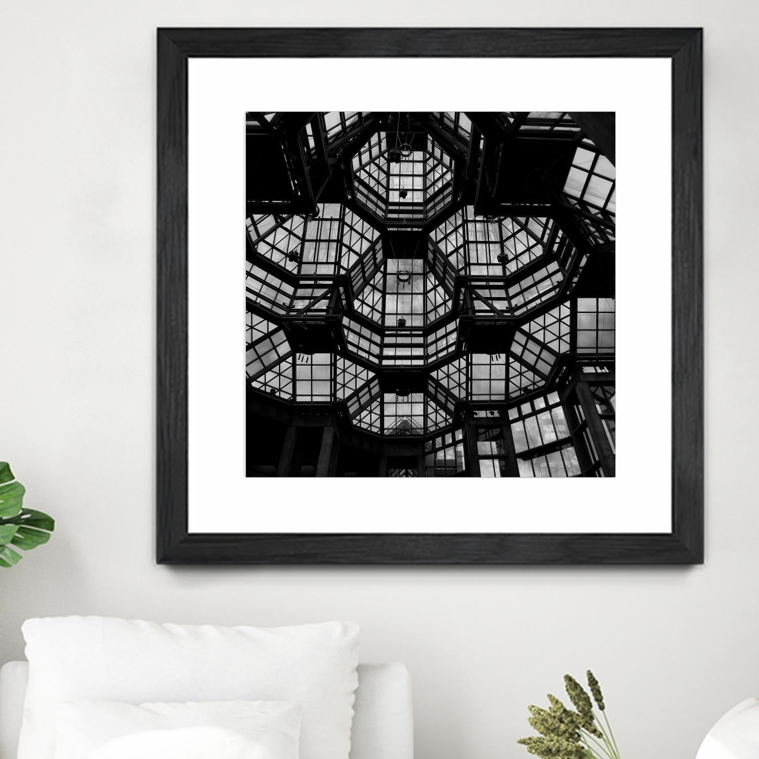 Urban line VIII by Jean-François Dupuis on GIANT ART - white architectural