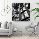 Urban line X by Jean-François Dupuis on GIANT ART - white architectural