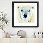 Ours polaire by Sylvia Audet on GIANT ART - yellow animals
