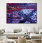 We Meet Halfway I by Jean-François Dupuis on GIANT ART - purple abstract