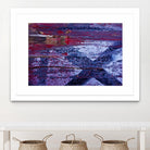 We Meet Halfway I by Jean-François Dupuis on GIANT ART - purple abstract