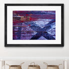 We Meet Halfway I by Jean-François Dupuis on GIANT ART - purple abstract