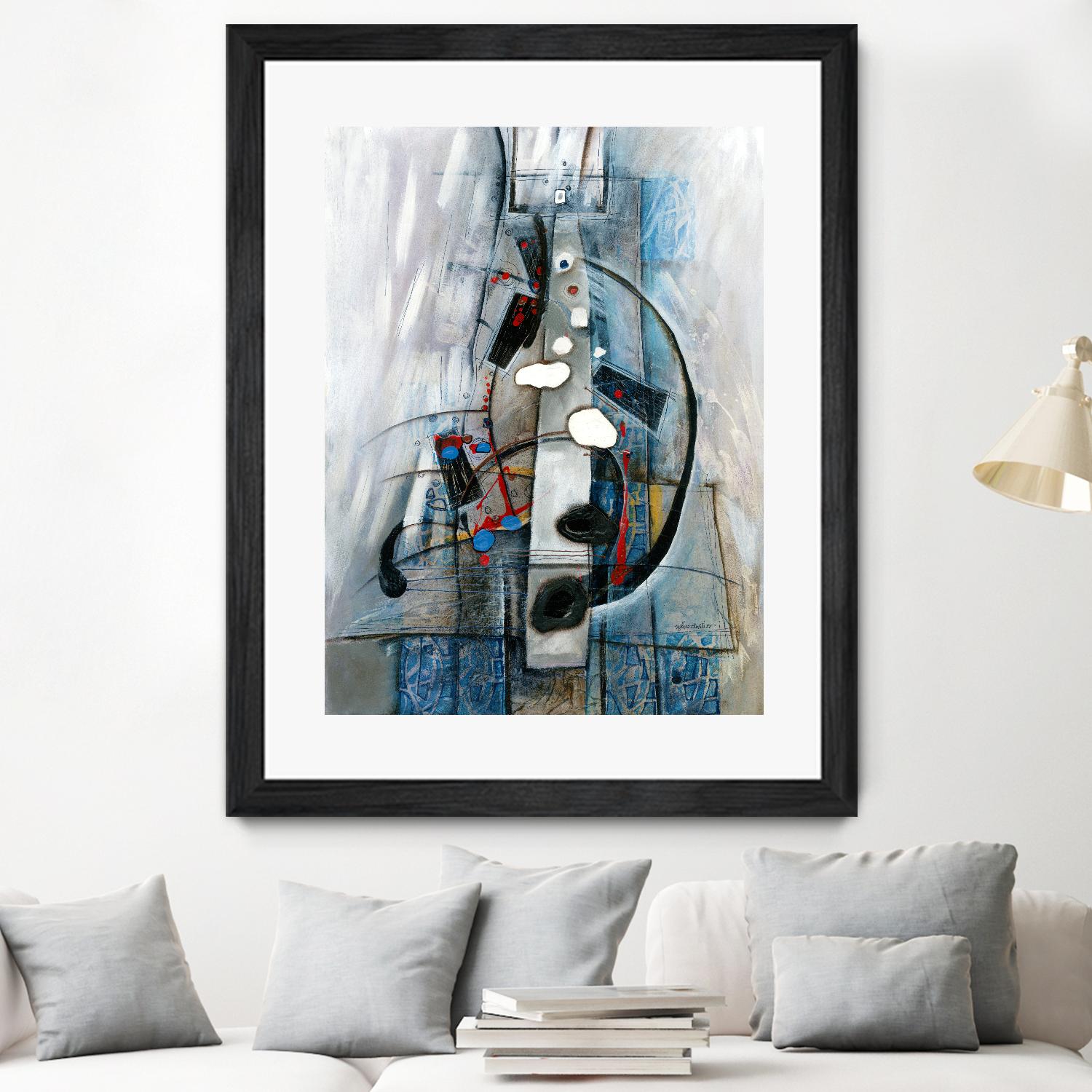 Tout de même inusité by Sylvie Cloutier on GIANT ART - black abstract