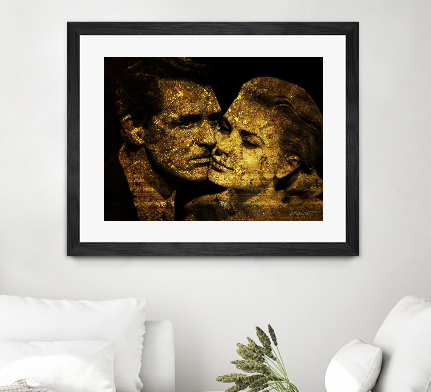 Cary Grant Grace Kelly - To Catch a Thief by Daniel Stanford on GIANT ART - black photo art