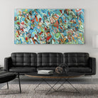 Lignes 2 by Diane Lambin on GIANT ART - red abstract