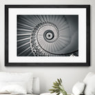 The Tulip Staircase, Greenwich by Nick Jackson on GIANT ART - black architectural