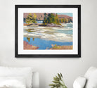 Little Running River by Ron Simpkins on GIANT ART - green landscape canadien
