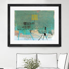 Hilarité by Jacques Clement on GIANT ART - green abstract canadien