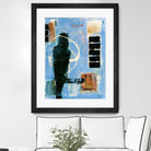 Ravissement by Jacques Clement on GIANT ART - blue abstract canadien