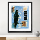 Ravissement by Jacques Clement on GIANT ART - blue abstract canadien