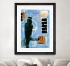 Ravissement by Jacques Clement on GIANT ART - blue abstract canadien