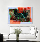 Réjouissance by Jacques Clement on GIANT ART - black abstract