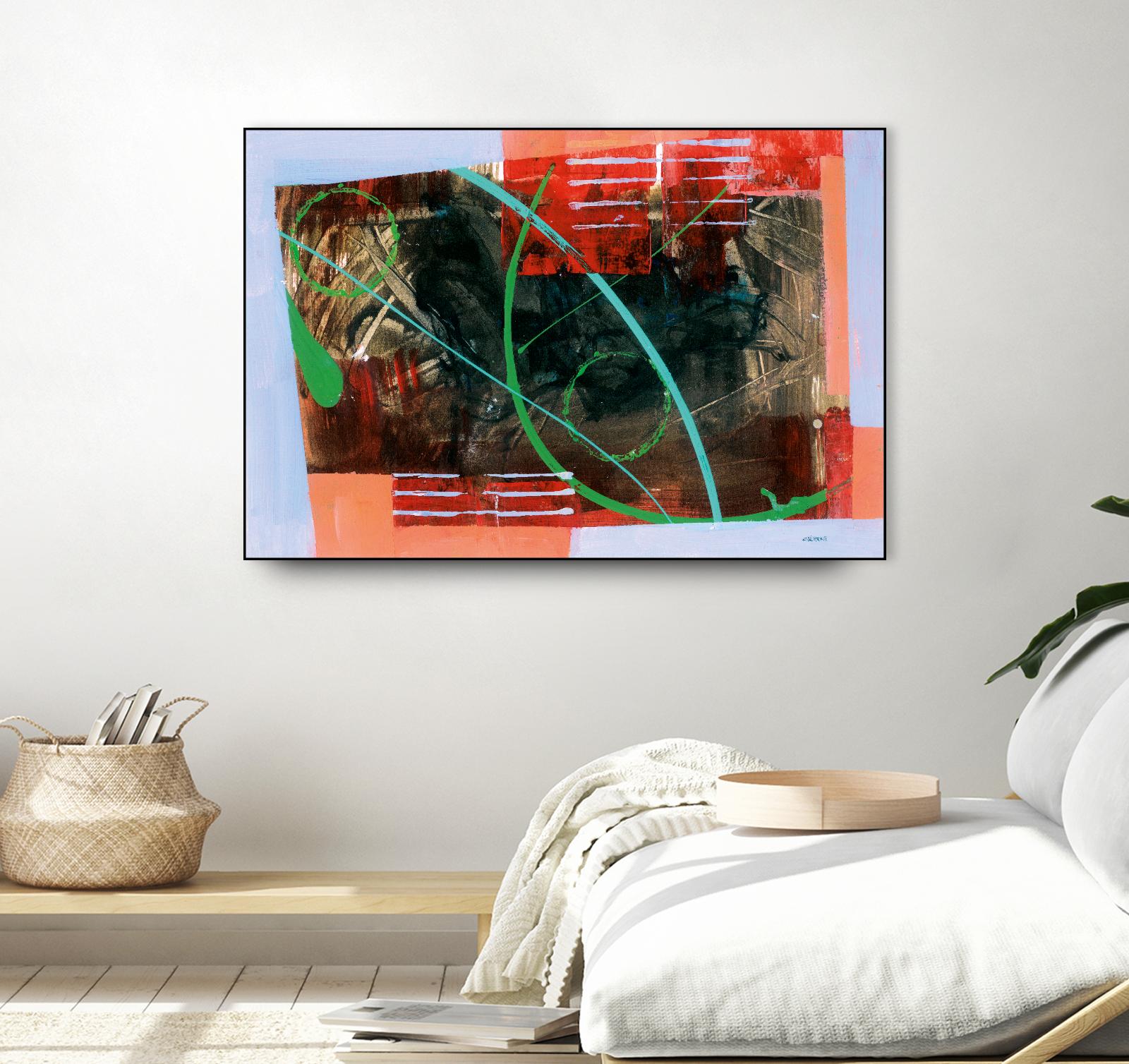 Réjouissance by Jacques Clement on GIANT ART - black abstract
