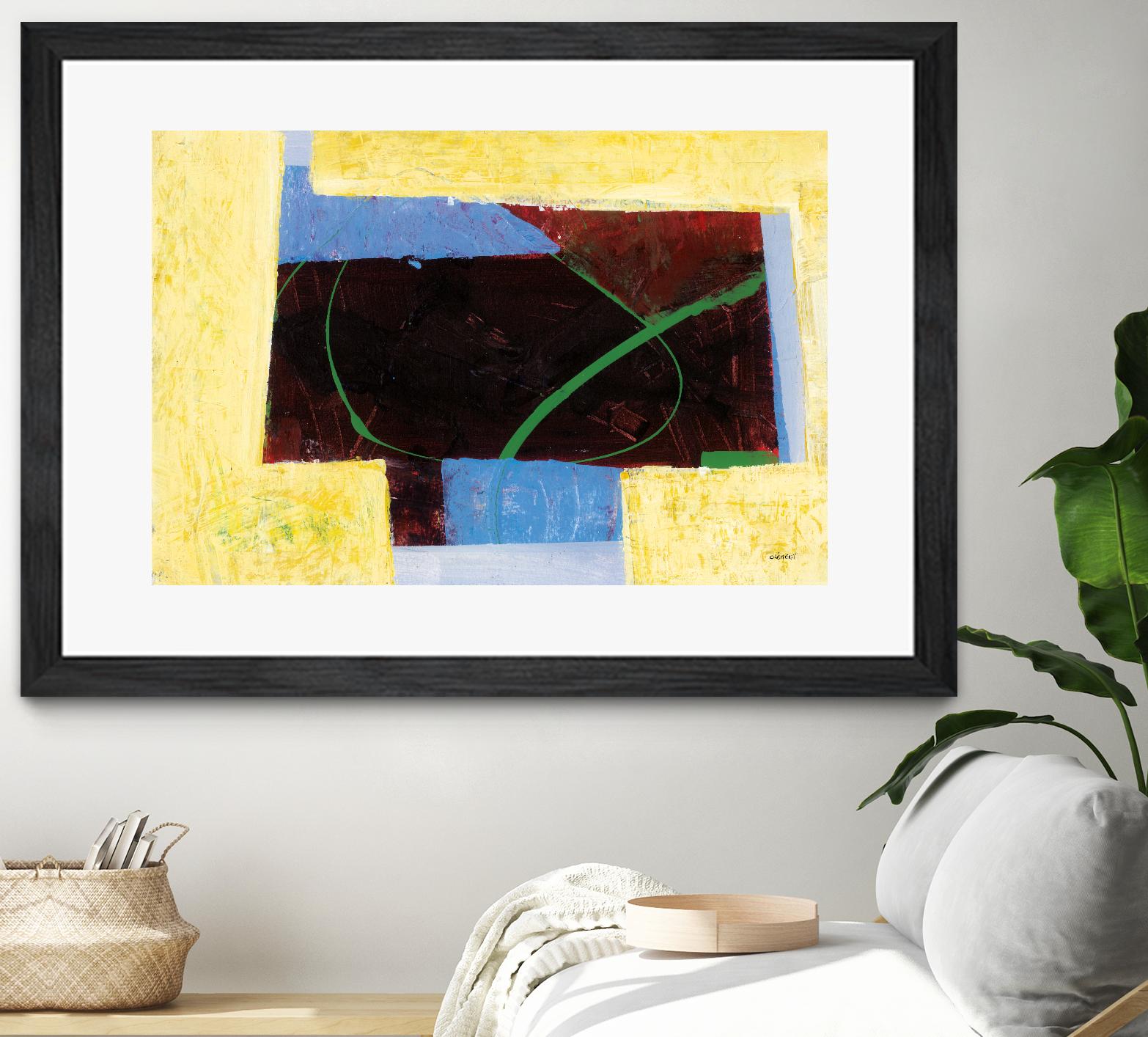 Égaiement 2 by Jacques Clement on GIANT ART - red abstract