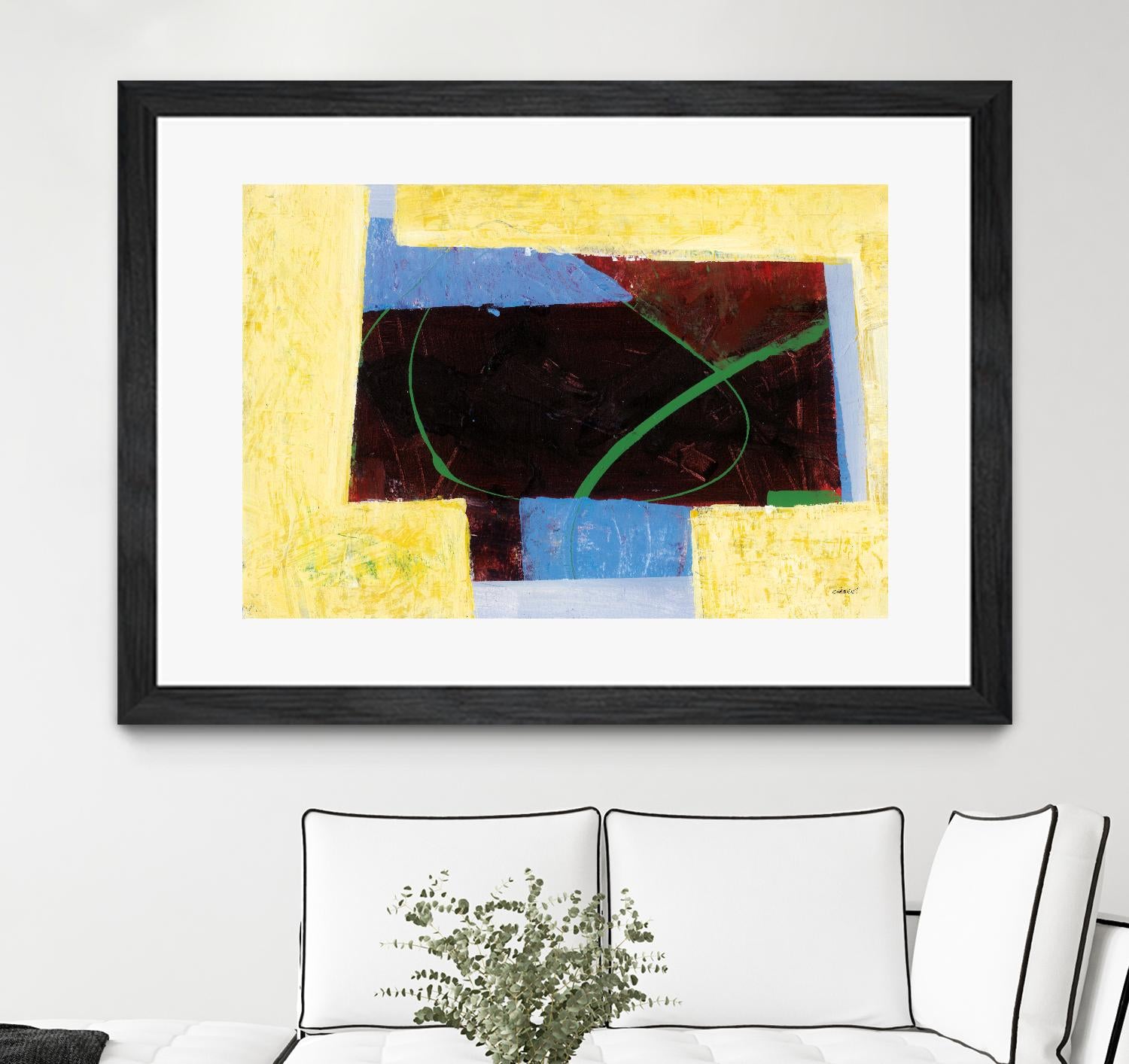 Égaiement 2 by Jacques Clement on GIANT ART - red abstract