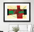 Magnificience by Jacques Clement on GIANT ART - red abstract quebec artists