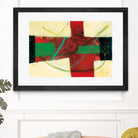 Magnificience by Jacques Clement on GIANT ART - red abstract quebec artists