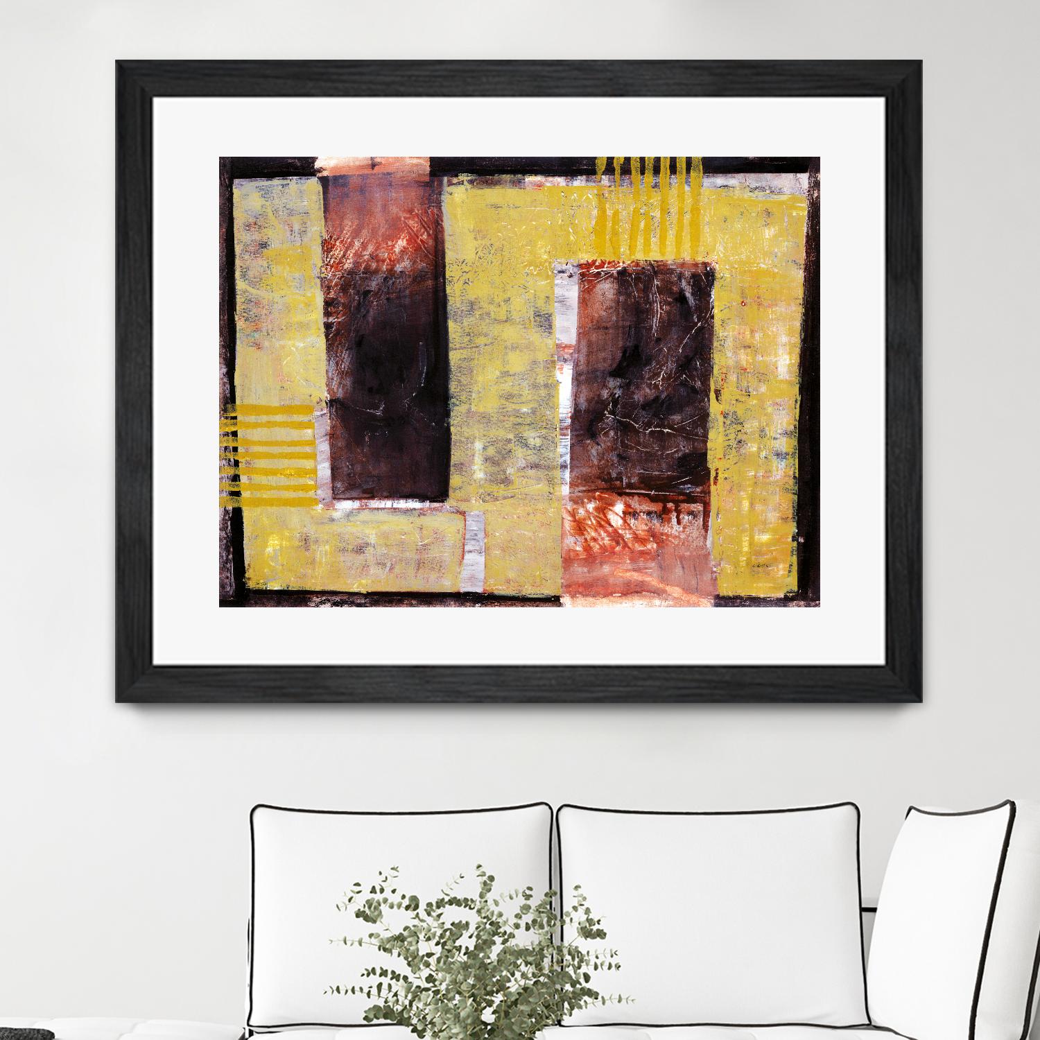 Délectation by Jacques Clement on GIANT ART - red abstract