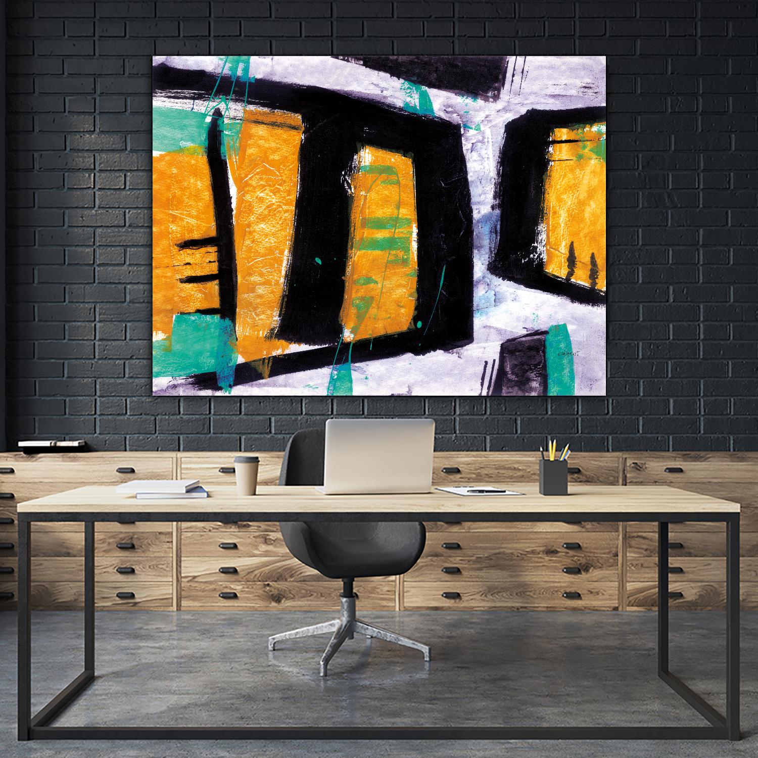 Suave by Jacques Clement on GIANT ART - black abstract