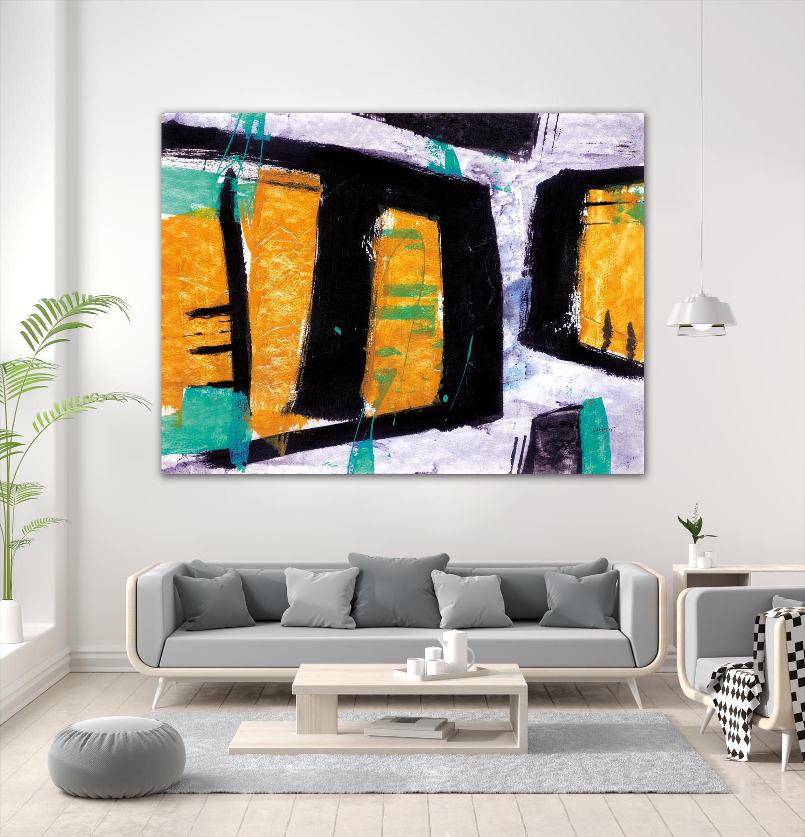 Suave by Jacques Clement on GIANT ART - black abstract