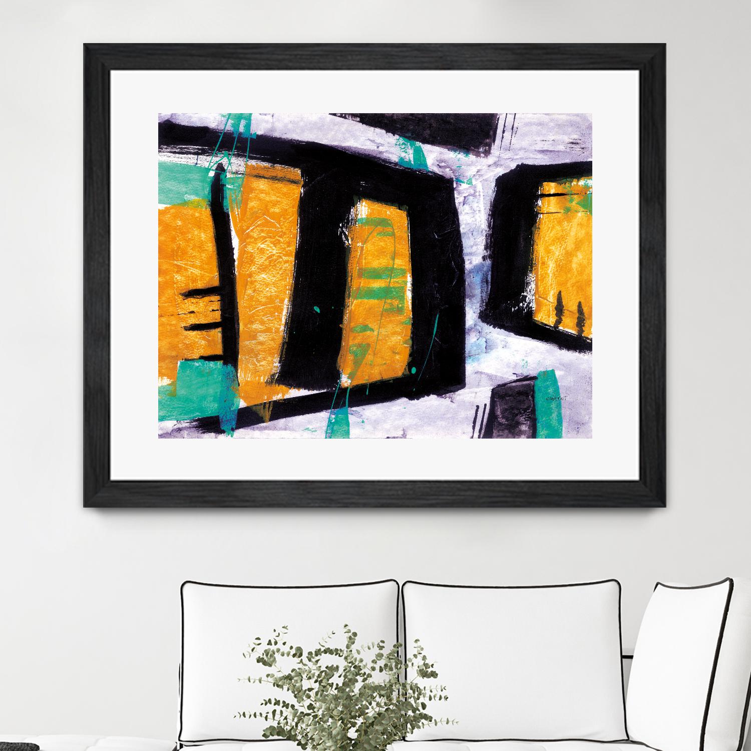 Suave by Jacques Clement on GIANT ART - green abstract