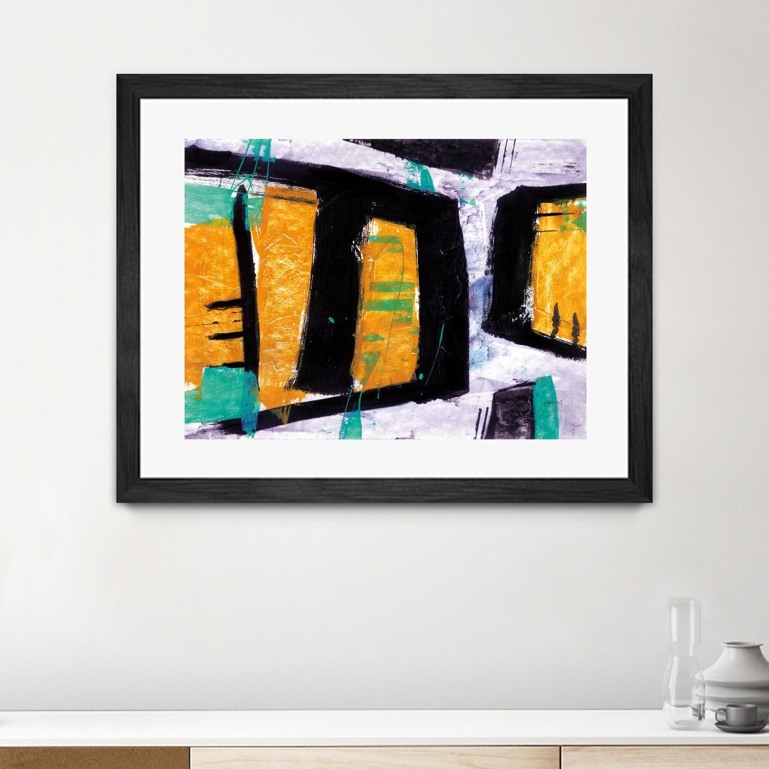 Suave by Jacques Clement on GIANT ART - green abstract