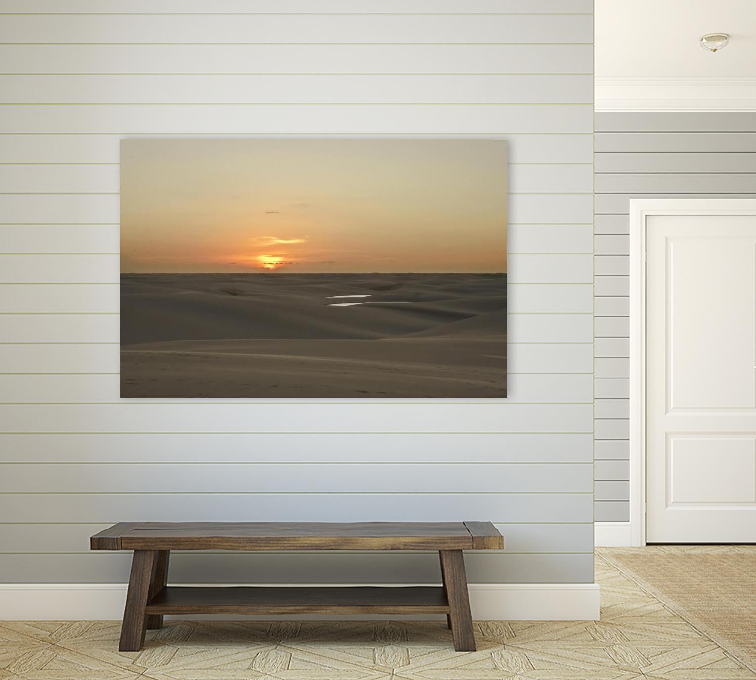 Pink by Daniel Stanford on GIANT ART - orange landscape sand