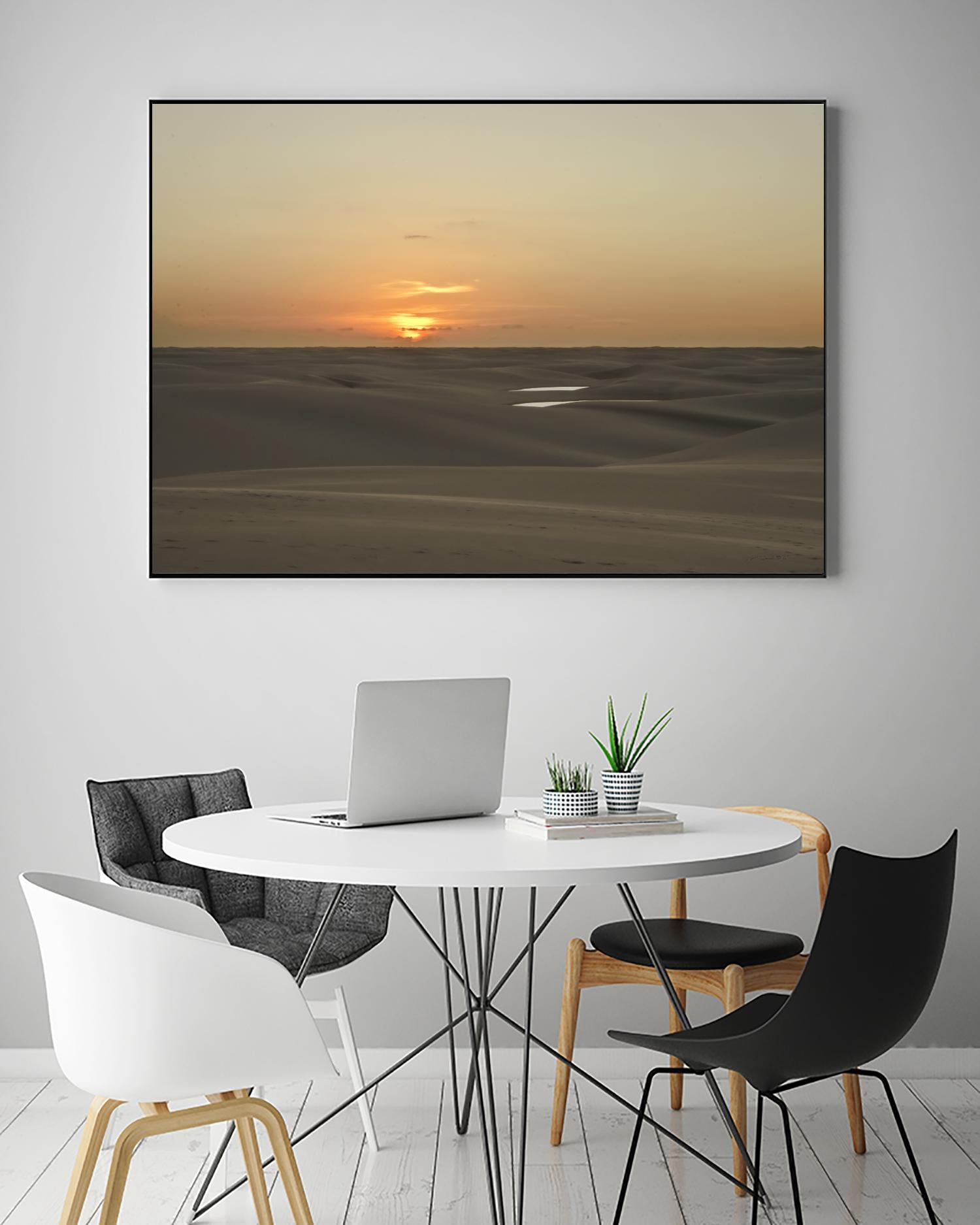 Pink by Daniel Stanford on GIANT ART - orange landscape