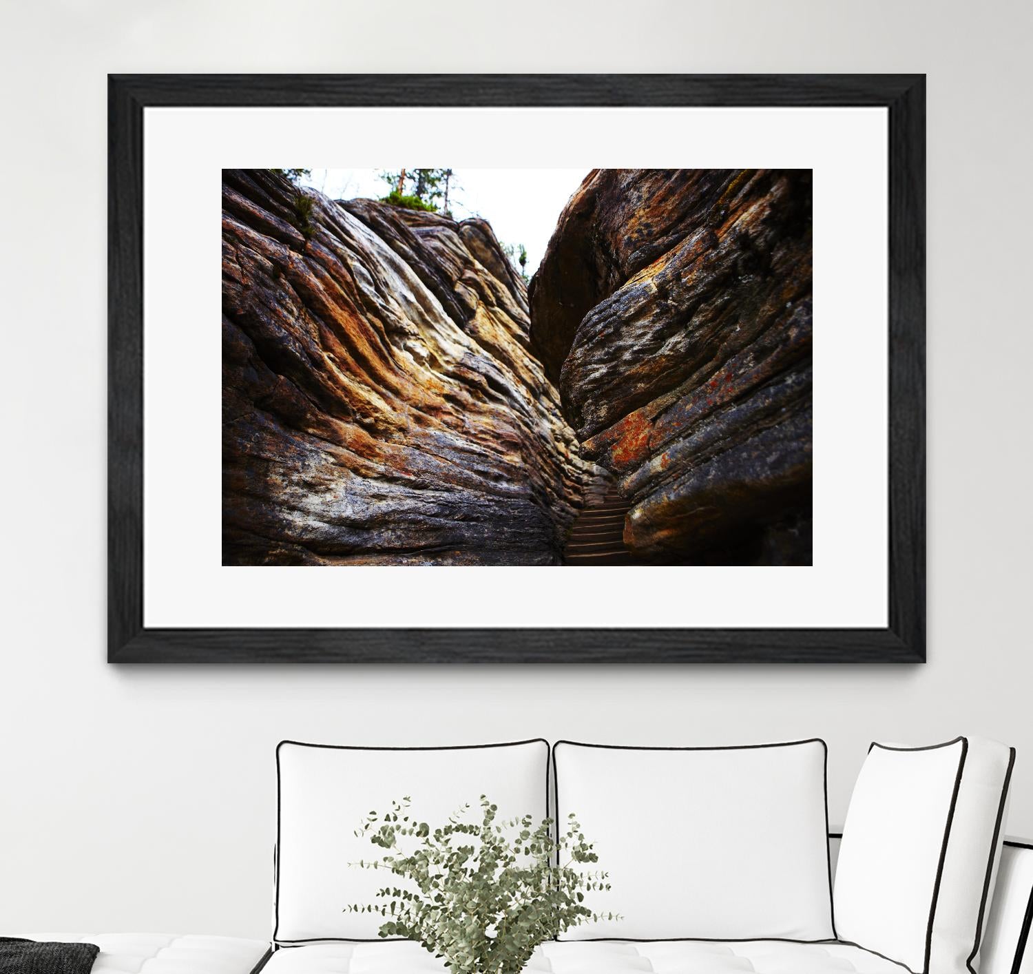 Landscape V by Peter Morneau on GIANT ART - orange photo art