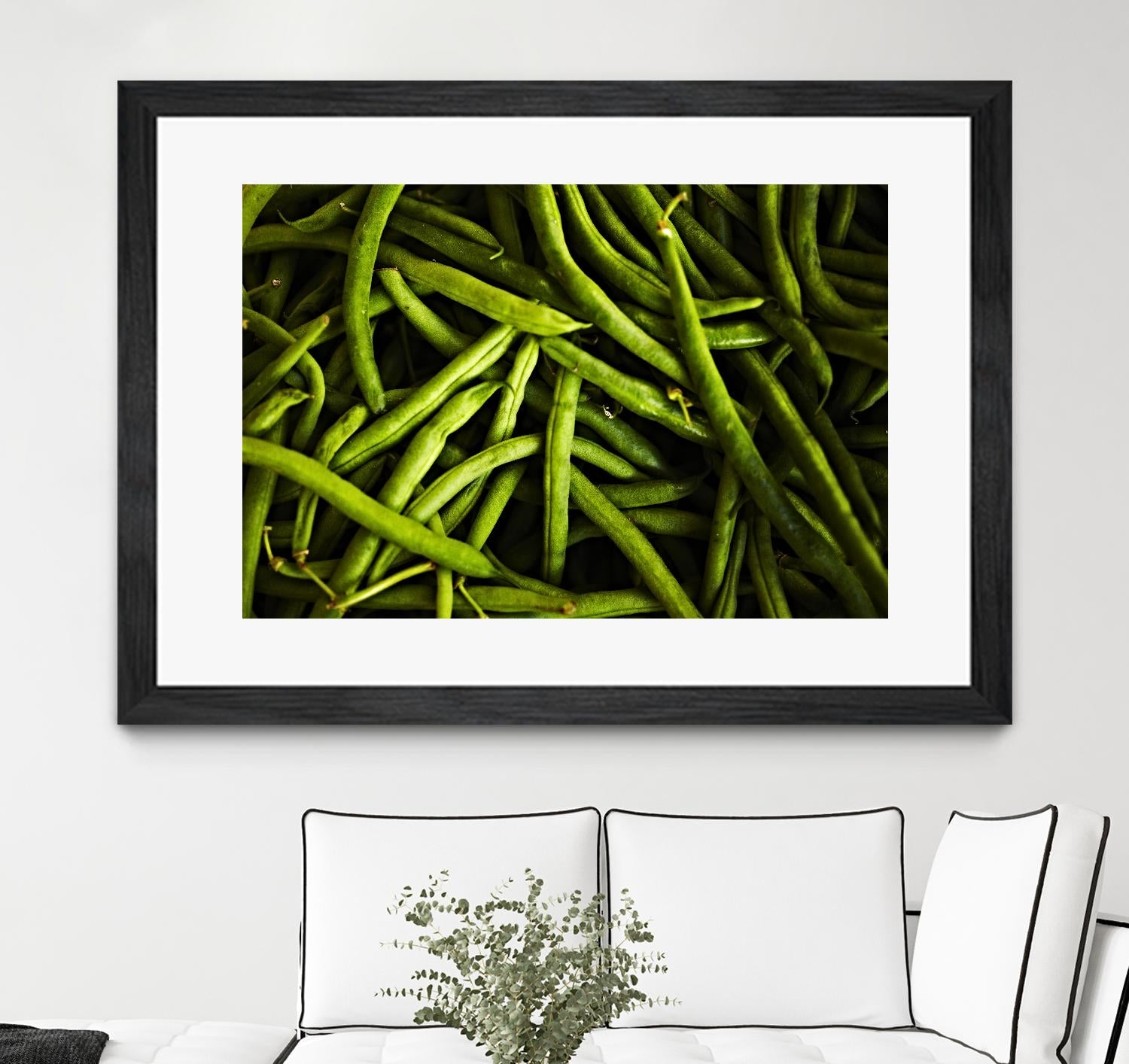 Greens I by Peter Morneau on GIANT ART - black photo art