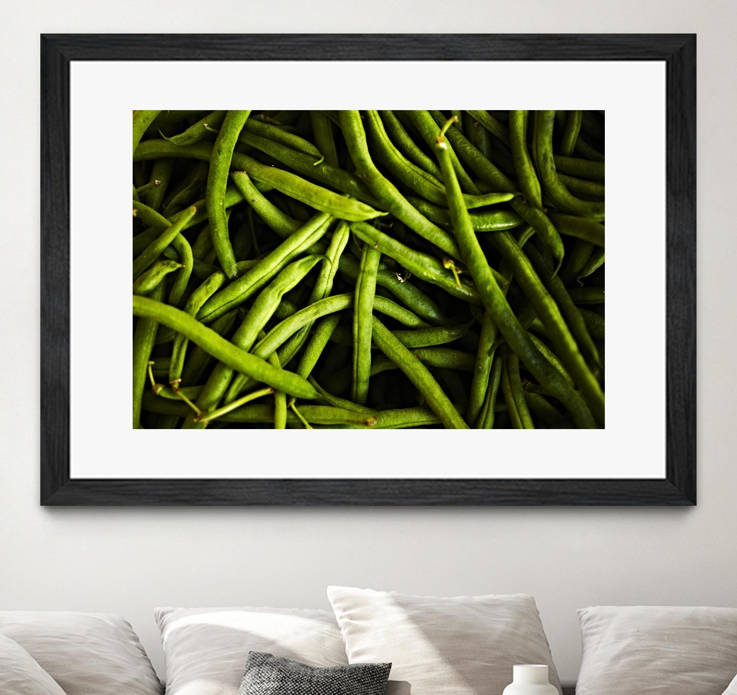 Greens I by Peter Morneau on GIANT ART - black photo art